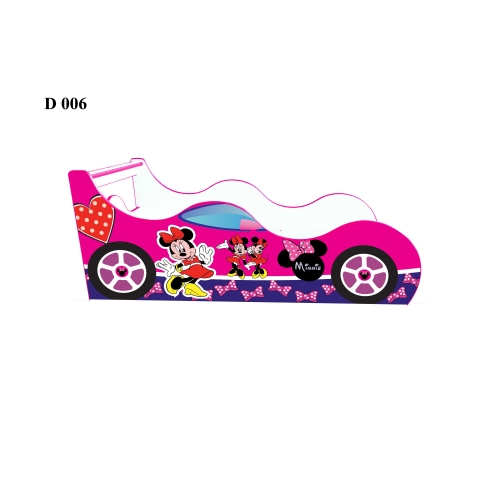Кровать -машинка Drive для девочки Minnie Viorina-Deko